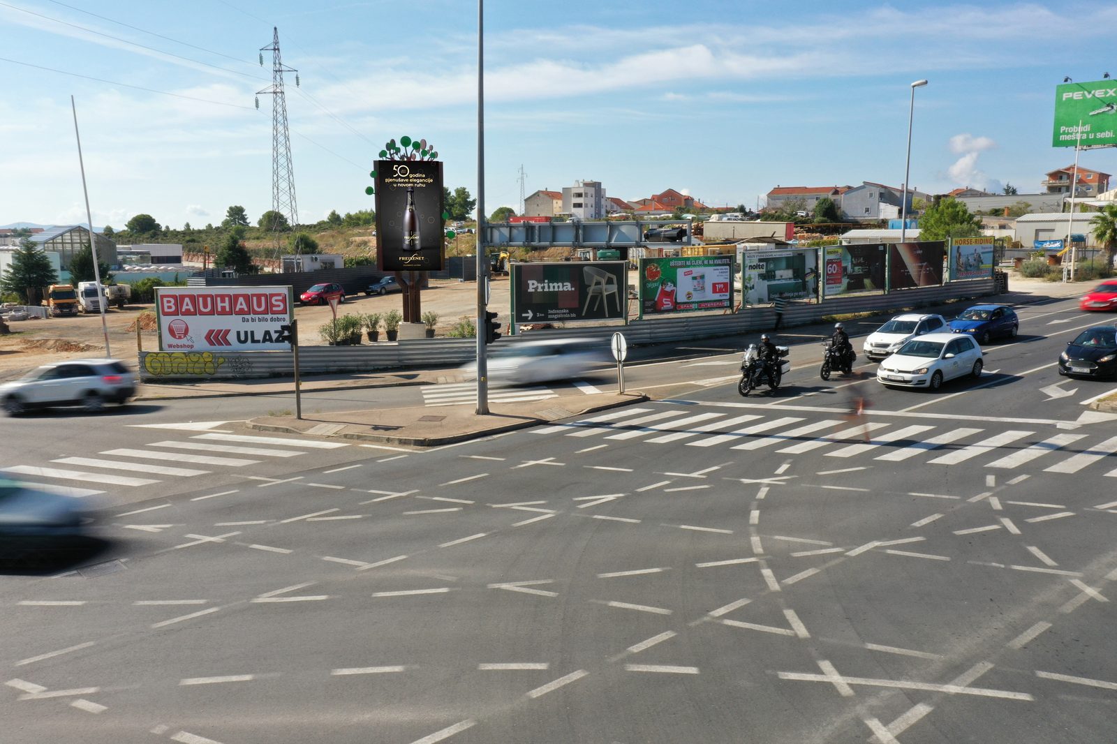 LED ploha Mandis Digital Park kod Supernove u Zadru